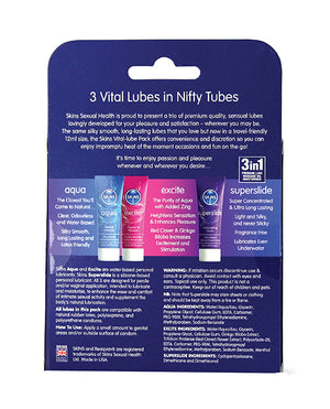 Creative Conceptions Skins Vital Lubes - 12 ml Tubes Pack of 3 - Image 2