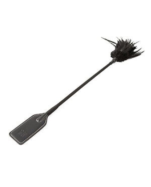 Sei Mio Slap & Tickle Dual Ended Crop & Tickler - Black - Image 3