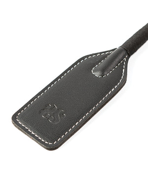 Sei Mio Slap & Tickle Dual Ended Crop & Tickler - Black - Image 4