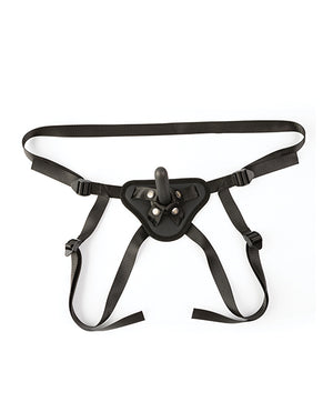Sei Mio Perfectly Pegged Beginners Strap-On Harness & 5" Dildo - Black - Image 3