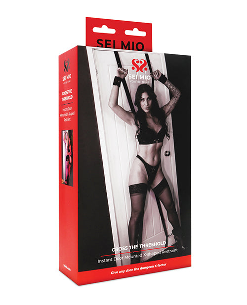 Sei Mio Sei Mio Cross the Threshold Door Bondage Cross System
