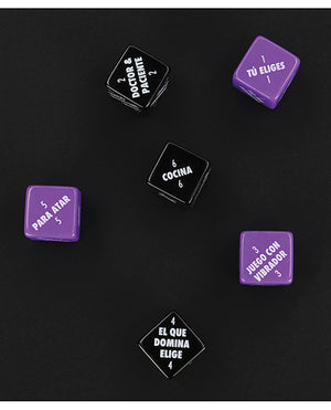 Creative Conceptions Sexy 6 Dice Game Kinky Edition - Spanish Version - Image 2