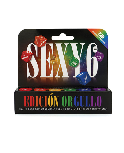 Creative Conceptions Sexy 6 Dice Game Pride Edition - Spanish Version