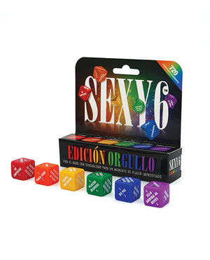 Creative Conceptions Sexy 6 Dice Game Pride Edition - Spanish Version - Image 4