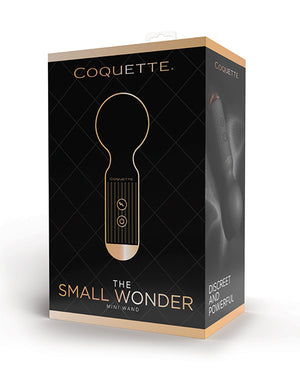 Coquette Coquette The Small Wonder Mini Wand - Black/Rose Gold - Image 4