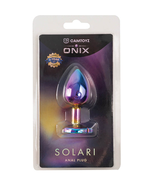 Onix by Camtoyz Camtoyz Solari Anal Plug - Rainbow