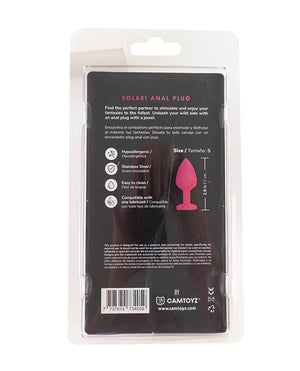 Onix by Camtoyz Camtoyz Solari Anal Plug - Rainbow - Image 2