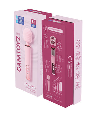 Camtoyz Pro Intense Wand Vibrator - Pink - Image 2