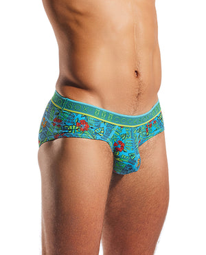 Cocksox Contour Pouch Sports Brief - Multi-Color Tiki XL - Image 3