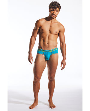 Cocksox Contour Pouch Sports Brief - Turquoise MD - Image 4