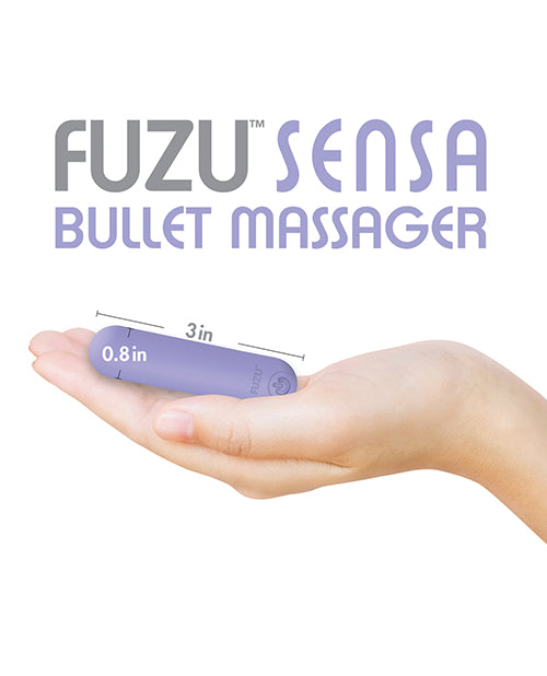 Fuzu Sensa Activated Rechargeable Bullet Massager - Pastel Purple - Image 2