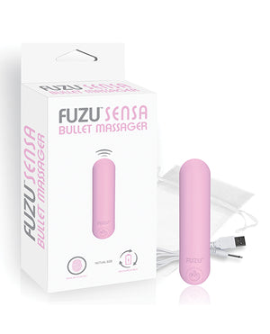 Fuzu Fuzu Sensa Activated Rechargeable Bullet Massager - Pastel Pink