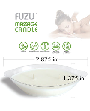 Fuzu Fuzu Massage Candle - 4 oz Coconut Passion - Image 4