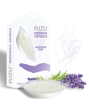 Fuzu Fuzu Massage Candle - 4 oz Lavender Mist - Image 3