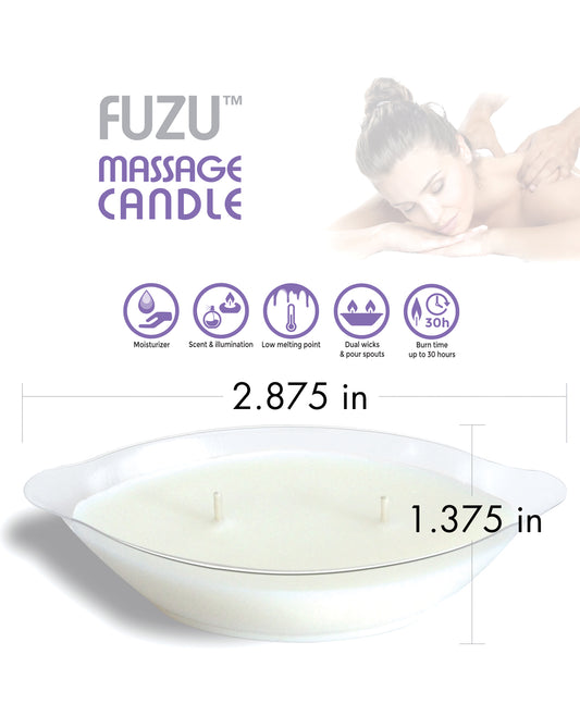 Fuzu Fuzu Massage Candle - 4 oz Lavender Mist - Image 2