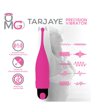 OMG - Deeva OMG Tarjaye Travel Size Precision Stimulator - Pink - Image 4