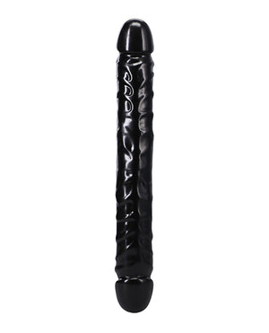 Doc Johnson 12" Jr. Double Header - Black - Image 4