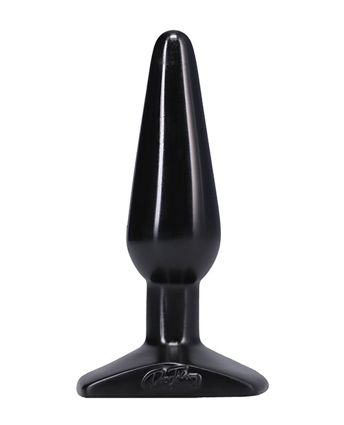 Doc Johnson Classic Butt Plug - Medium Black