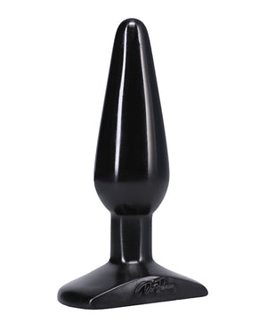 Doc Johnson Classic Butt Plug - Medium Black - Image 2