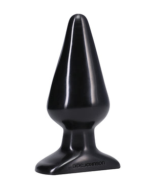 Doc Johnson Classic Butt Plug - Large Black - Image 3