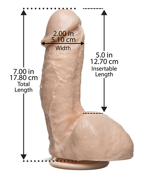 The Realistic Cock Squirting Realistic Cock w/Splooge Juice - Flesh