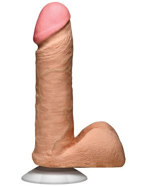 UR3 Realistic 6" ULTRASKYN Cock w/Balls - White - Image 4
