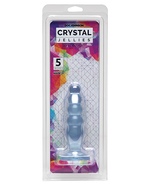 Crystal Jellies Crystal Jellies 5" Anal Delight - Clear - Image 2