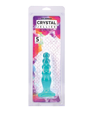 Crystal Jellies Crystal Jellies Anal Delight 5" - Teal
