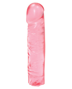 Crystal Jellies Crystal Jellies 8" Classic Dildo - Pink - Image 2