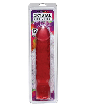 Crystal Jellies Crystal Jellies 12" Big Boy Dong - Pink - Image 2