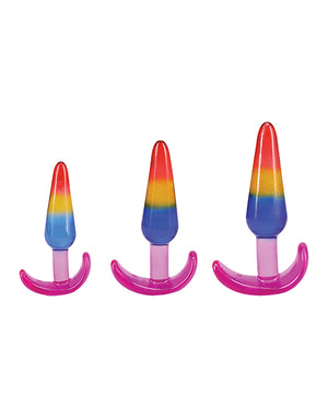Crystal Jellies Anal Trainer Set - Rainbow - Image 2