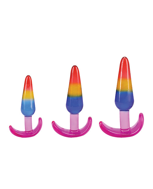 Crystal Jellies Anal Trainer Set - Rainbow - Image 2