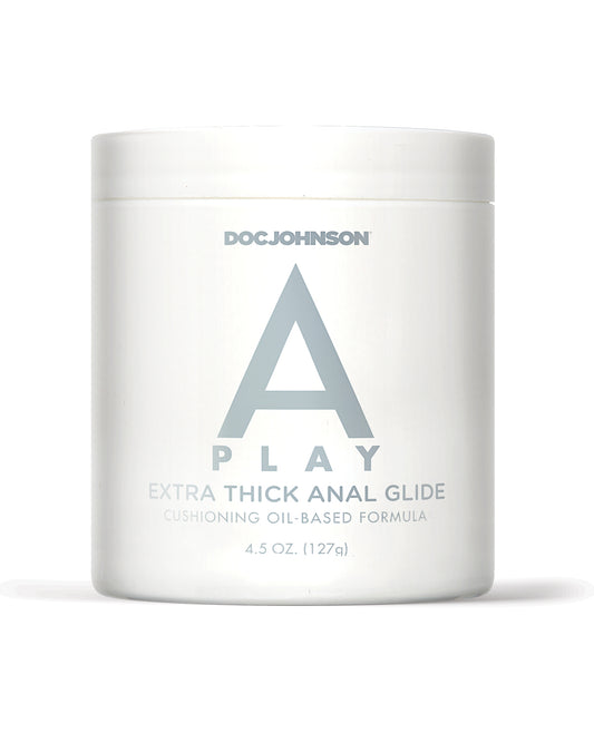 A-Play A Play Extra Thick Anal Glide w/Cushioning Oil based Formula - 4.5 oz