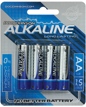 Doc Johnson Doc Johnson Alkaline Batteries - AA 4 Pack - Image 2