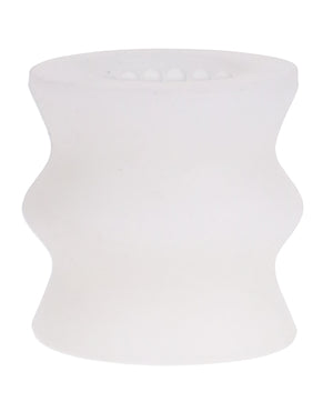 GoodHead Helping Head Silicone Stroker - Frost - Image 2