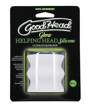 GoodHead GoodHead Silicone Glow Helping Head - Frost
