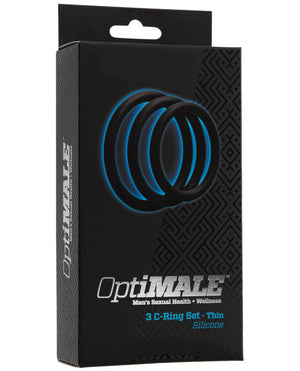 OptiMale OptiMale C Ring Kit Thin - Black - Image 2