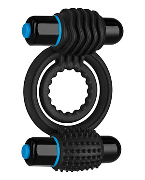 OptiMale OptiMale Vibrating Double C Ring - Black - Image 2