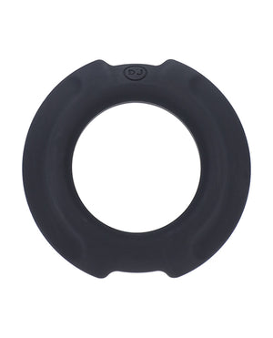 OptiMale OptiMale FlexiSteel Cock Ring - 35 mm Black - Image 2