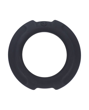 OptiMale OptiMale FlexiSteel Cock Ring - 43 mm Black - Image 2