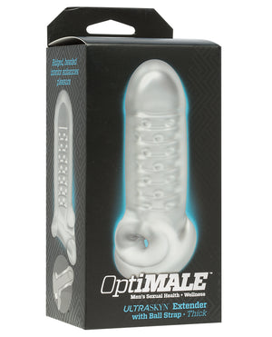 OptiMale OptiMale Extender w/Ball Strap Thick - Frost
