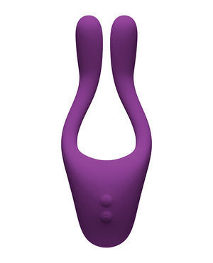 Tryst Tryst V2 Bendable Multi Zone Massager w/Remote - Purple