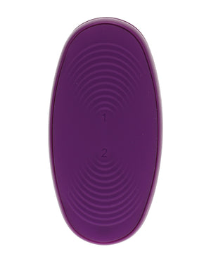 Tryst Tryst V2 Bendable Multi Zone Massager w/Remote - Purple - Image 5