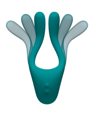 Tryst Tryst V2 Bendable Multi Zone Massager w/Remote - Teal - Image 4