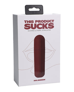 This Product Sucks This Product Sucks Lipstick Suction Toy - Red