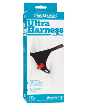 Vac-U-lock Ultra Harness 2 &amp; Plug w/Snaps - Image 2