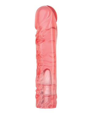 Vac-U-lock Vac-U-Lock 8" Crystal Jellie Pink