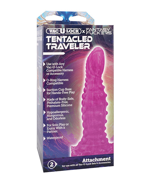 Vac-U-lock Vac-U-Lock x Fantasy Fuckers Tentacled Traveler - Pink