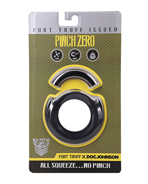 Fort Troff Fort Troff Pinch Zero Cock Ring - Black