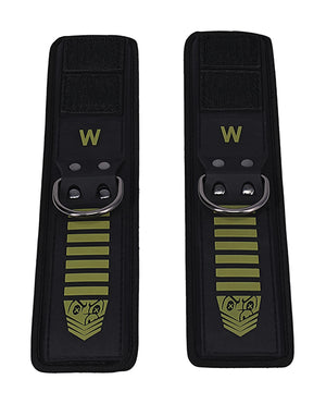 Fort Troff Fort Troff Tactical Wrist Cuffs - Black/Green - Image 4